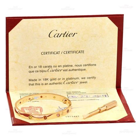 certificate cartier|cartier certificate of authenticity.